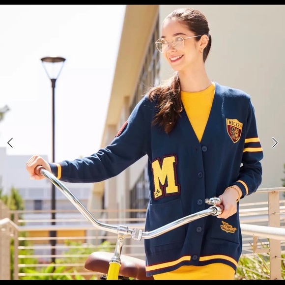 Mickey Mouse Letterman Cardigan for Adults - Picture 3 of 7